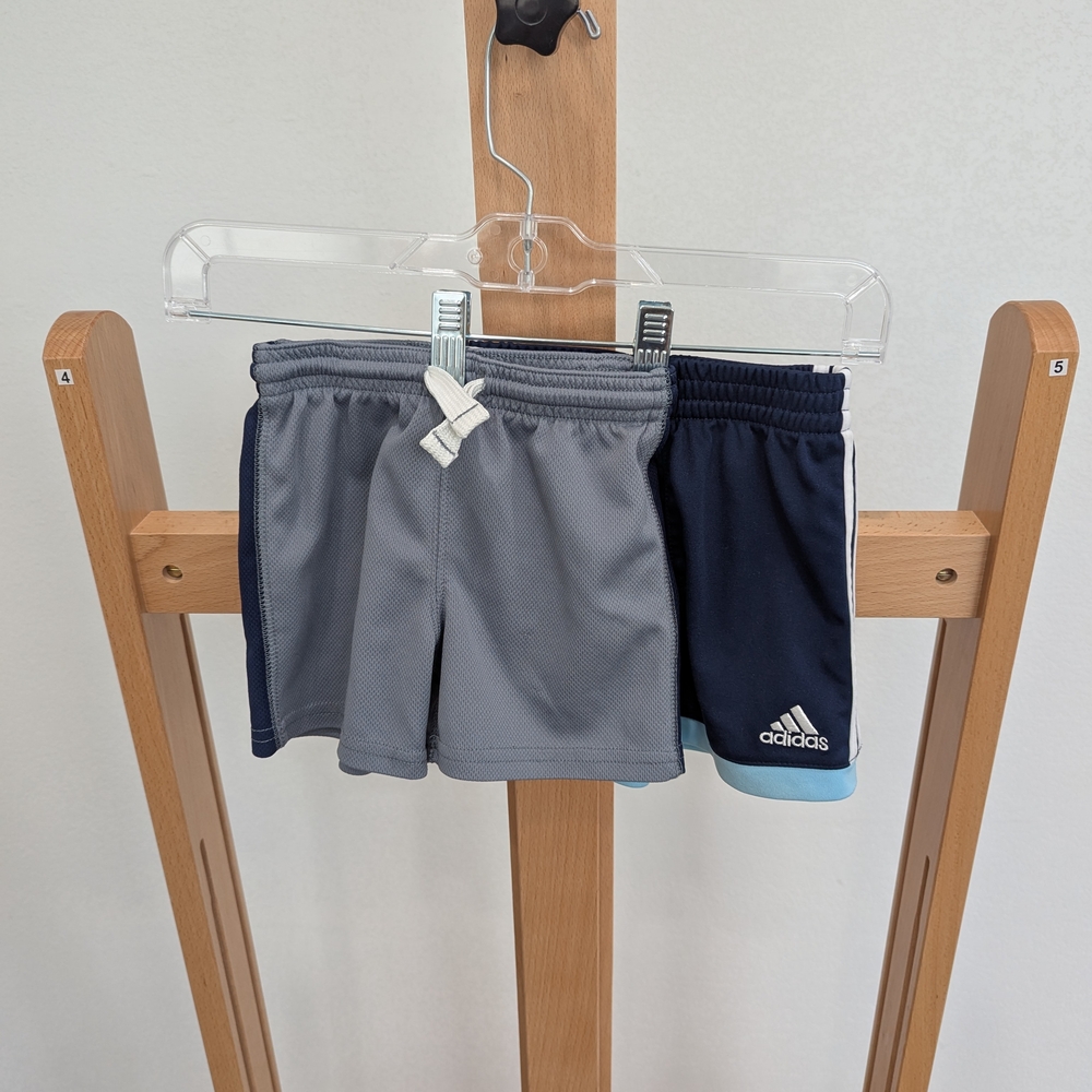 Gray Kids Shorts